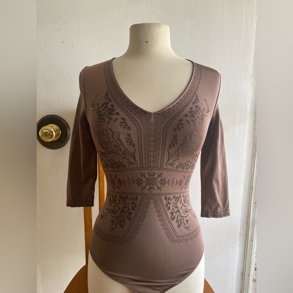 Wolford Bodysuit Toupe XS